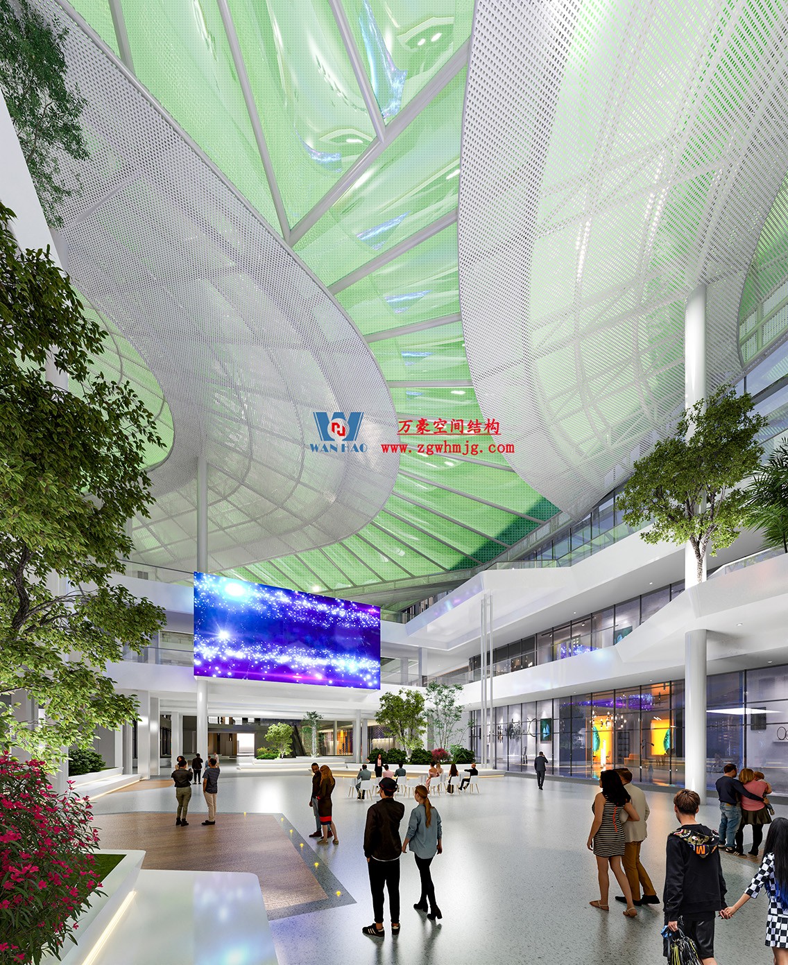 用ETFE膜搭建的茶山你見(jiàn)過(guò)嗎？