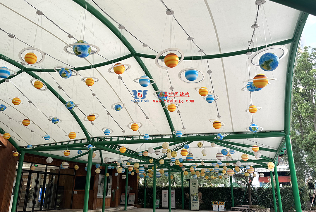 膜結(jié)構(gòu)遮陽雨棚受歡迎的主要原因是什么？